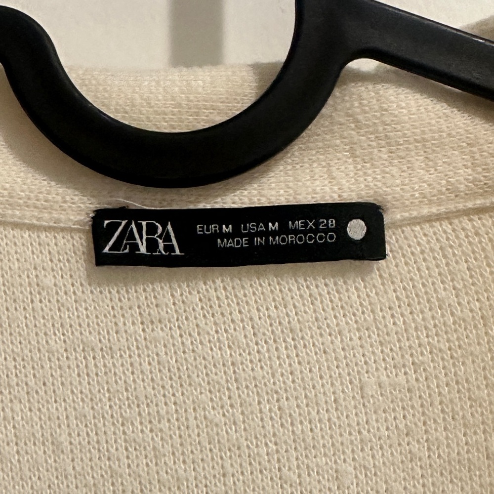 Zara Collared Button Down Sweater - image 3